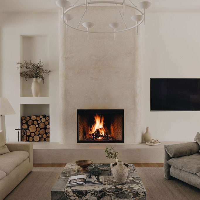 banc-foyer-manteau foyer-concrete-mantel concrete foyer place-fire place-concrete-3